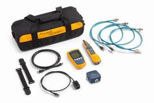 Fluke Networks MicroScanner™ PoE Industrial Ethernet Cable Verifier Kit Fluke Networks MicroScanner™ PoE Industrial Ethernet Cable Verifier Kit