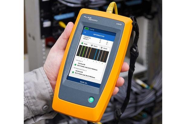 Fluke Networks LinkIQ™ Cable+Network Tester Fluke Networks LinkIQ™ Cable+Network Tester