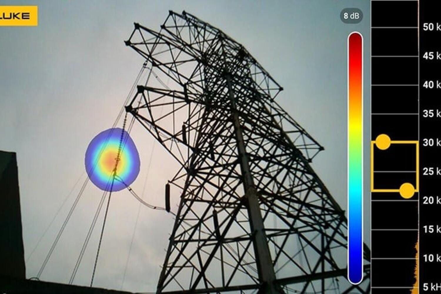 Fluke ii1020C 工(gong)業聲學(xué)成(cheng)像儀跼(ju)部(bu)放電(dian)檢(jian)測(ce)